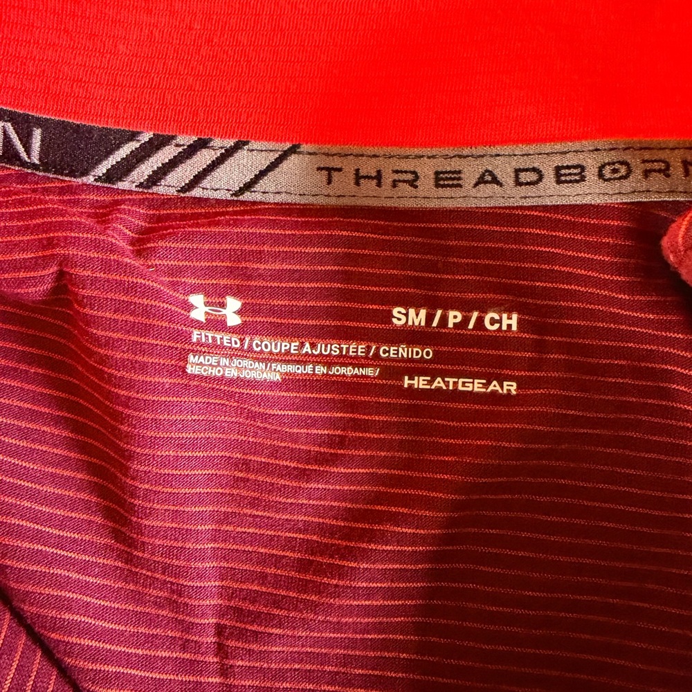 Under Armour Maroon Threadborne Pullover - image 2